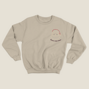 xmas sweatshirt personalizada BEIGE