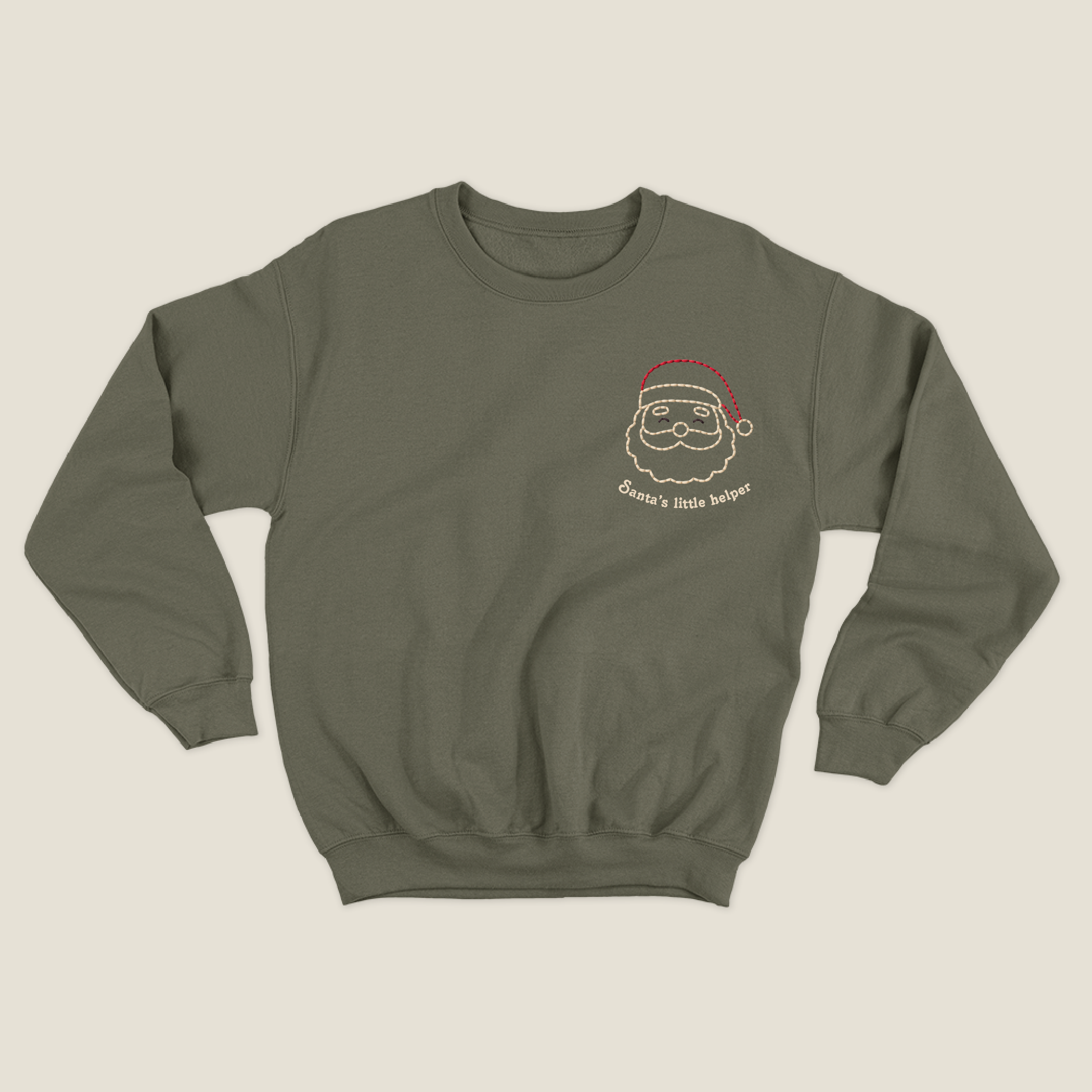 xmas sweatshirt personalizada VERDE