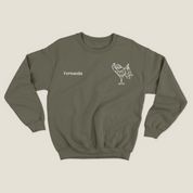 xmas sweatshirt personalizada VERDE