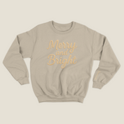 xmas sweatshirt personalizada BEIGE