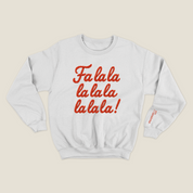 xmas sweatshirt personalizada BLANCA
