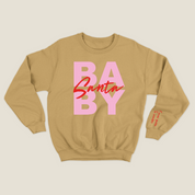 xmas sweatshirt personalizada MOSTAZA