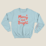 xmas sweatshirt personalizada BABY BLUE