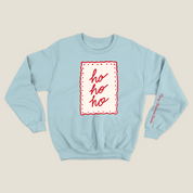 xmas sweatshirt personalizada BABY BLUE