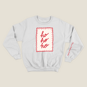 xmas sweatshirt personalizada BLANCA