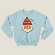 xmas sweatshirt personalizada BABY BLUE