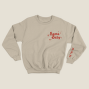 xmas sweatshirt personalizada BEIGE