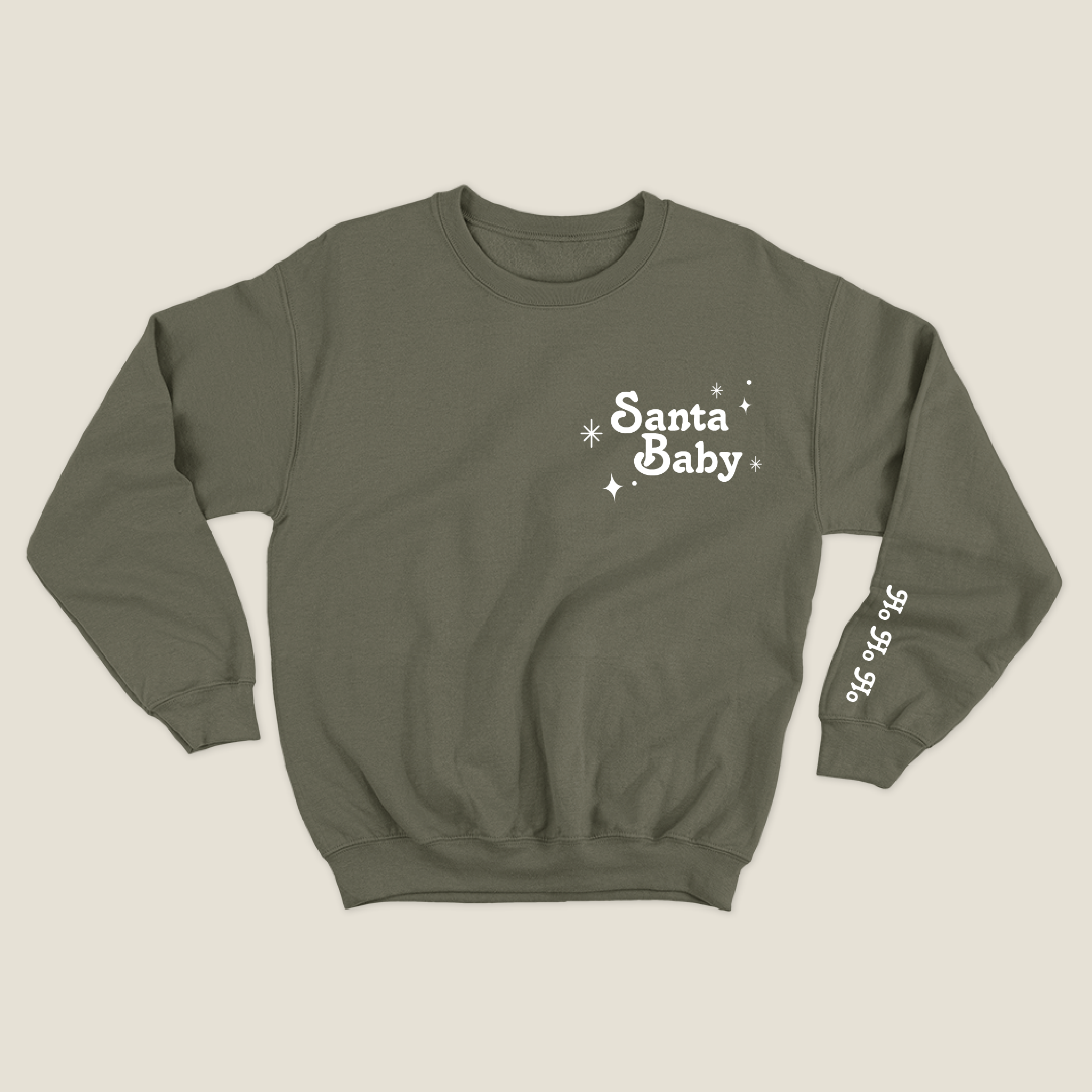 xmas sweatshirt personalizada VERDE