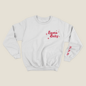 xmas sweatshirt personalizada BLANCA