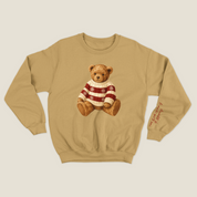 xmas sweatshirt personalizada MOSTAZA