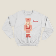 xmas sweatshirt personalizada BLANCA