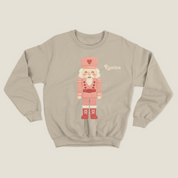 xmas sweatshirt personalizada BEIGE