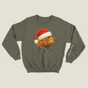 xmas sweatshirt personalizada VERDE
