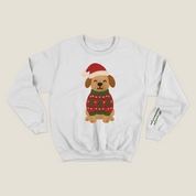 xmas sweatshirt personalizada BLANCA