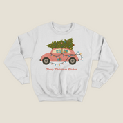 xmas sweatshirt personalizada BLANCA