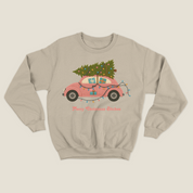xmas sweatshirt personalizada BEIGE