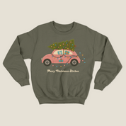 xmas sweatshirt personalizada VERDE