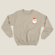 xmas sweatshirt personalizada BEIGE