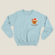 xmas sweatshirt personalizada BABY BLUE