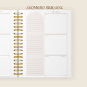 BOTANICAL NUDE weekly planner 2025