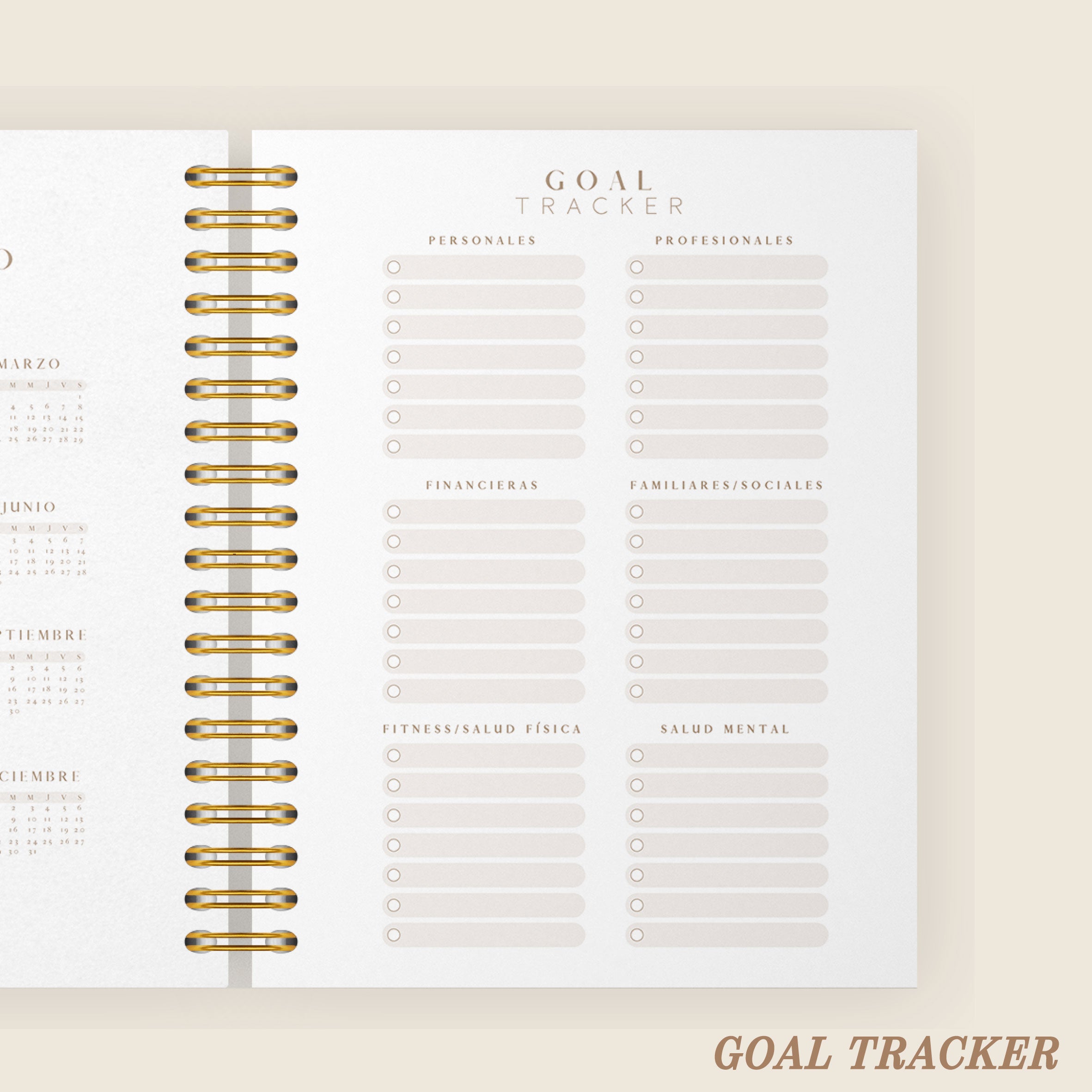 THE PEARL weekly planner 2025