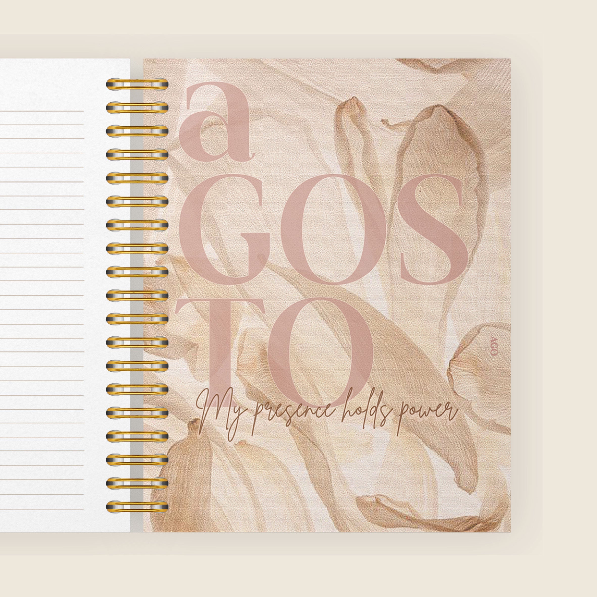 BOTANICAL NUDE weekly planner 2025